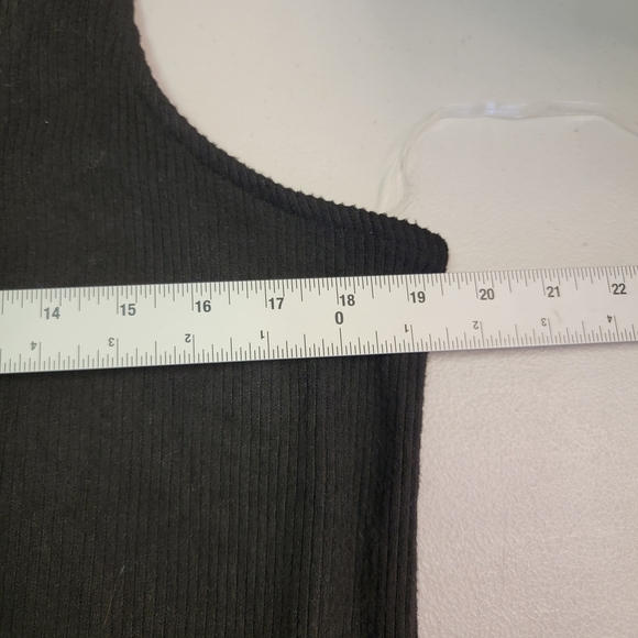 Universal Thread Black Women's Drop Waist Knit Midi Slip Dress Size XL - Picture 4 of 4